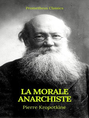 cover image of La Morale anarchiste (Best Navigation, Active TOC)(Prometheus Classics)